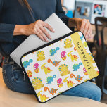 Housse Pour Ordinateur Portable Dinosaures Mignons, Motif Des Dinosaures, Votre No<br><div class="desc">Motif mignon,  amusant et adorable avec des bébés dinosaures et des oeufs. Un cadeau moderne et tendance,  parfait pour les amateurs de dinosaures dans votre vie. Personnalisez en ajoutant votre nom,  votre pseudonyme,  votre monogramme ou vos initiales.</div>