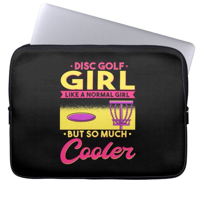 Housse Pour Ordinateur Portable Disk Golf est Cool (Devant)