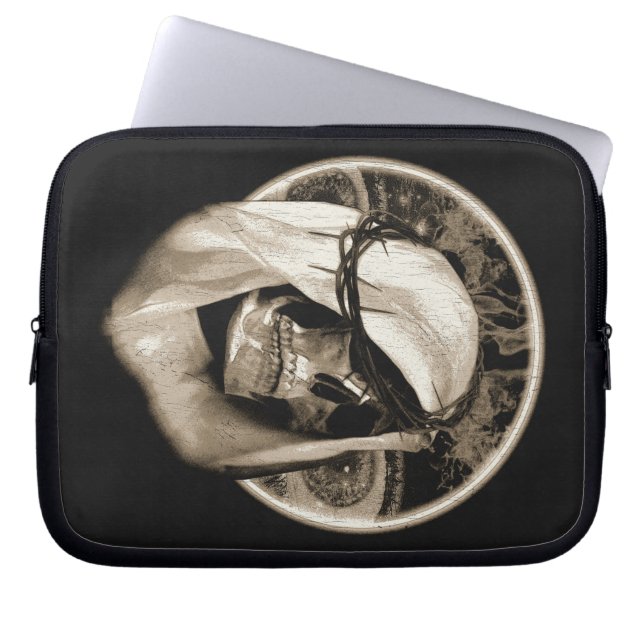 Housse Pour Ordinateur Portable Divine Décadence - Conception Gothique (Devant)