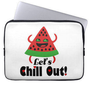 Housse Pour Ordinateur Portable ❤️ 🍉 Do Watermelon Dance & Chill 😋