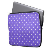 Housse Pour Ordinateur Portable Dotty Delft Purple (devant gauche)