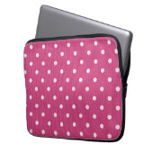 Housse Pour Ordinateur Portable Dotty Delight Red (devant gauche)