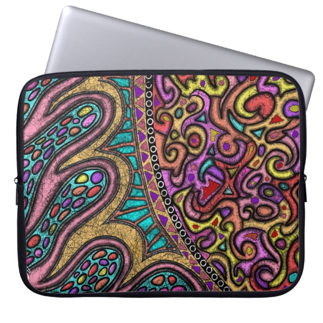 Housse Pour Ordinateur Portable Douille "chaleur du néoprène d'empiétement " (Devant)