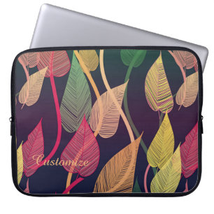 Housse Pour Ordinateur Portable Douille colorée d'ordinateur portable de motif de