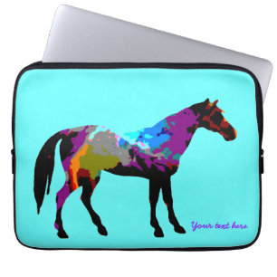 Housse Pour Ordinateur Portable Douille d'ordinateur portable de cheval de course