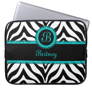 Housse Pour Ordinateur Portable Douille d'ordinateur portable de monogramme de