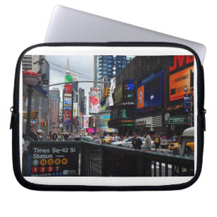 Housse Pour Ordinateur Portable Douille d'ordinateur portable de Times Square
