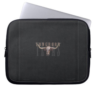 Housse Pour Ordinateur Portable Douille en cuir d'ordinateur portable de Longhorn