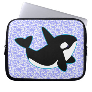 Housse Pour Ordinateur Portable Douille mignonne d'ordinateur portable de baleine