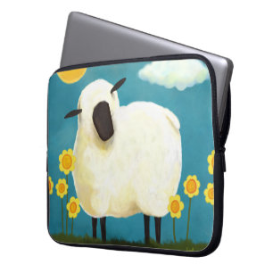 Housse Pour Ordinateur Portable Douille pelucheuse d'ordinateur portable de