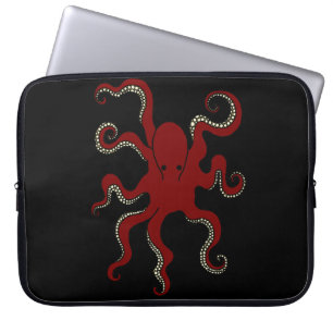 Housse Pour Ordinateur Portable Douille simple d'ordinateur portable de poulpe