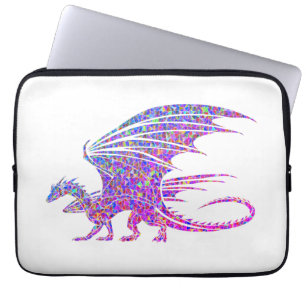 Housse Pour Ordinateur Portable Dragon de mosaïque Extraordinaire