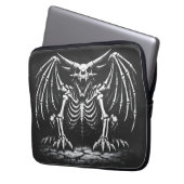 Housse Pour Ordinateur Portable Dragon squelette par BurnsInHell (devant gauche)