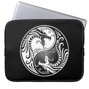 Housse Pour Ordinateur Portable Dragons de Yin Yang
