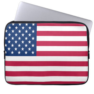 Housse Pour Ordinateur Portable Drapeau américain 26976