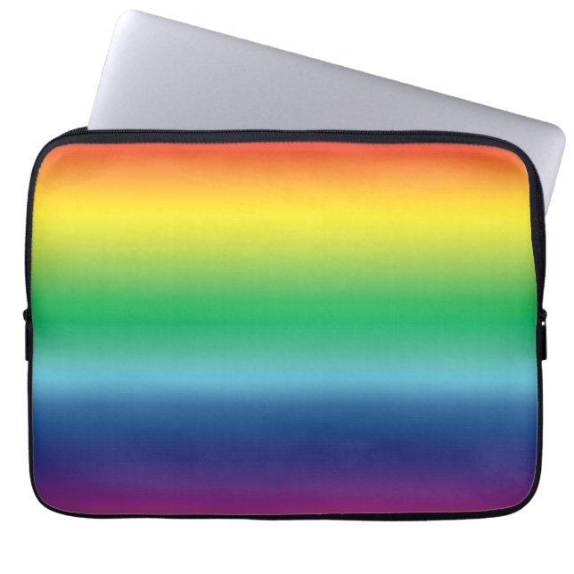 Housse Pour Ordinateur Portable drapeau arc-en-ciel couleur lgbt (Devant)