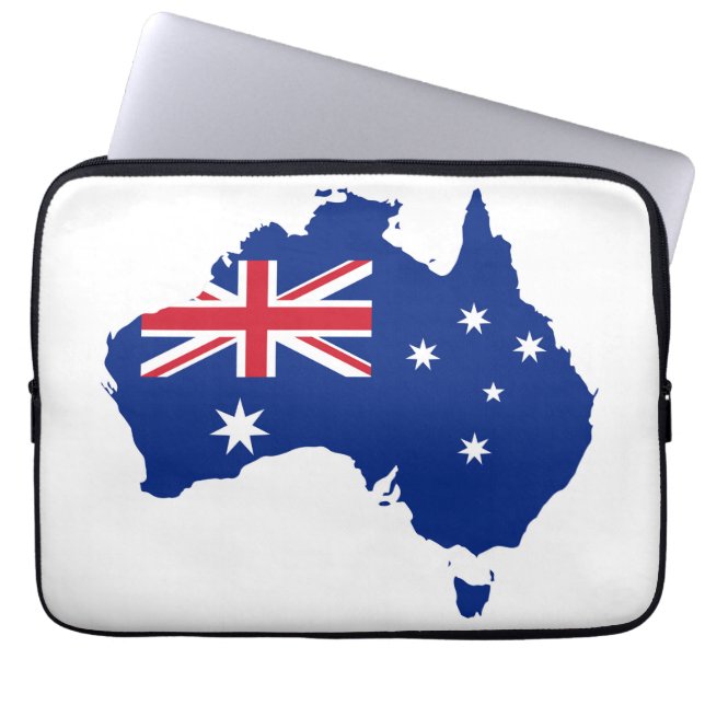 Housse Pour Ordinateur Portable Drapeau australien (Devant)