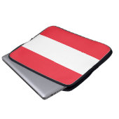 Housse Pour Ordinateur Portable Drapeau Autriche (Devant bas)