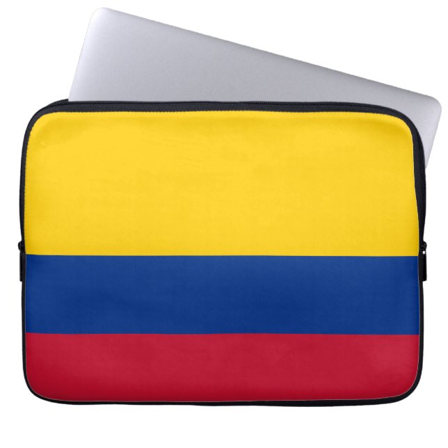 Housse Pour Ordinateur Portable Drapeau colombien (Devant)