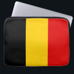 Housse Pour Ordinateur Portable Drapeau de Belgique<br><div class="desc">Un cadeau idéal pour tous ceux qui sont patriotes de leur pays !</div>