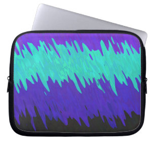 Housse Pour Ordinateur Portable Drapeau de Fierté Alexigender Abstrait Squiggly Tr