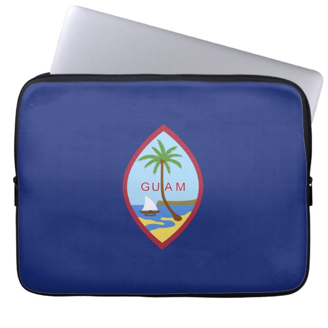 Housse Pour Ordinateur Portable Drapeau de Guam (Devant)