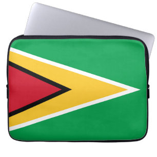 Housse Pour Ordinateur Portable Drapeau de Guyana