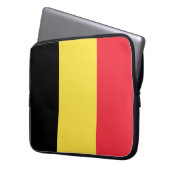 Housse Pour Ordinateur Portable Drapeau de la Belgique (devant gauche)