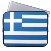 Housse Pour Ordinateur Portable Drapeau de la Grèce (Devant)