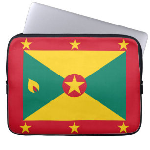 Housse Pour Ordinateur Portable Drapeau de la Grenade