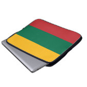 Housse Pour Ordinateur Portable Drapeau de la Lituanie (Devant bas)