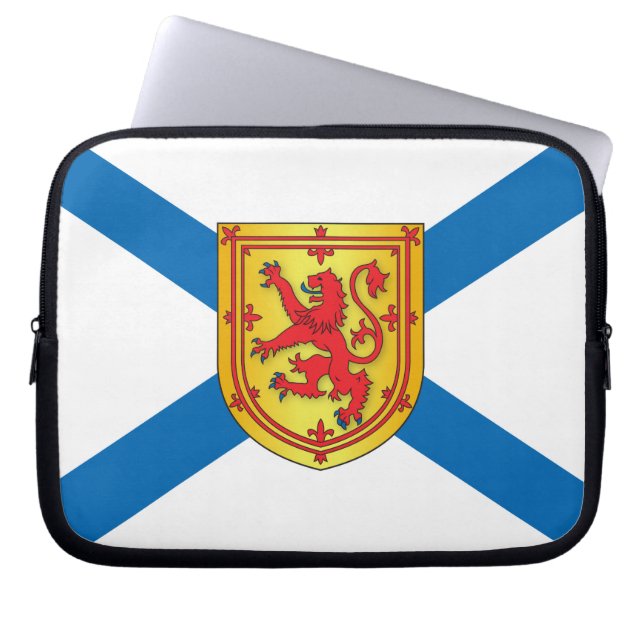 Housse Pour Ordinateur Portable Drapeau de la Nouvelle-Écosse (Devant)