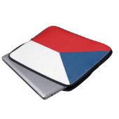 Housse Pour Ordinateur Portable Drapeau de la République tchèque (Devant bas)