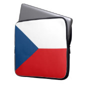 Housse Pour Ordinateur Portable Drapeau de la République tchèque (devant gauche)