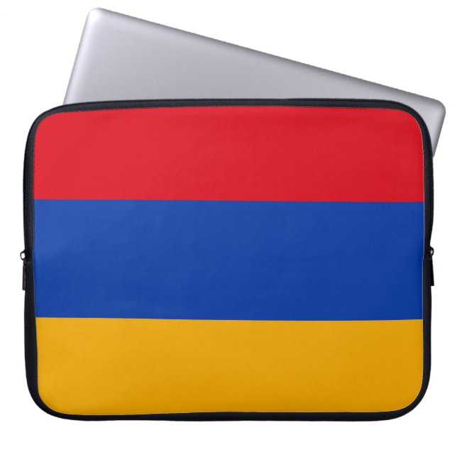 Housse Pour Ordinateur Portable Drapeau de l'Arménie (Devant)