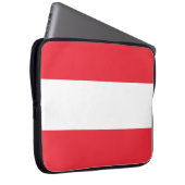 Housse Pour Ordinateur Portable Drapeau de l'Autriche (Devant droit)