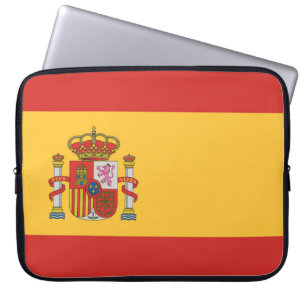 Housse Pour Ordinateur Portable Drapeau de l'Espagne