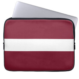Housse Pour Ordinateur Portable Drapeau de Lettonie