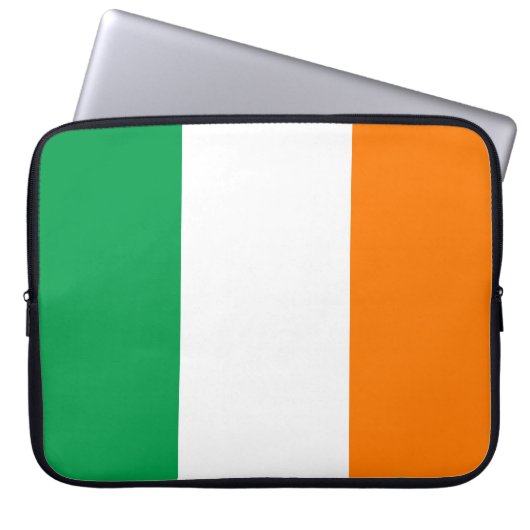 Housse Pour Ordinateur Portable Drapeau de l'Irlande (Devant)