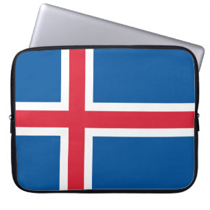 Housse Pour Ordinateur Portable Drapeau de l'Islande