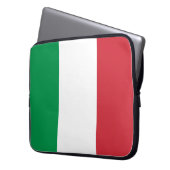 Housse Pour Ordinateur Portable Drapeau de l'Italie (devant gauche)
