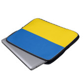 Housse Pour Ordinateur Portable Drapeau de l'Ukraine (Devant bas)