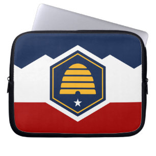 Housse Pour Ordinateur Portable Drapeau de l'Utah sur housse d'ordinateur portable