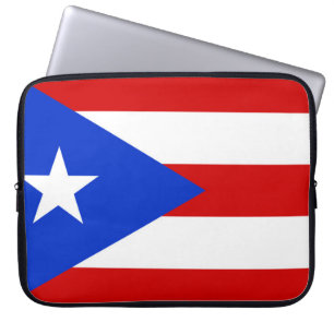 Housse Pour Ordinateur Portable Drapeau de Porto Rico