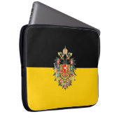 Housse Pour Ordinateur Portable Drapeau des Habsbourg et armoiries impériales (Devant droit)