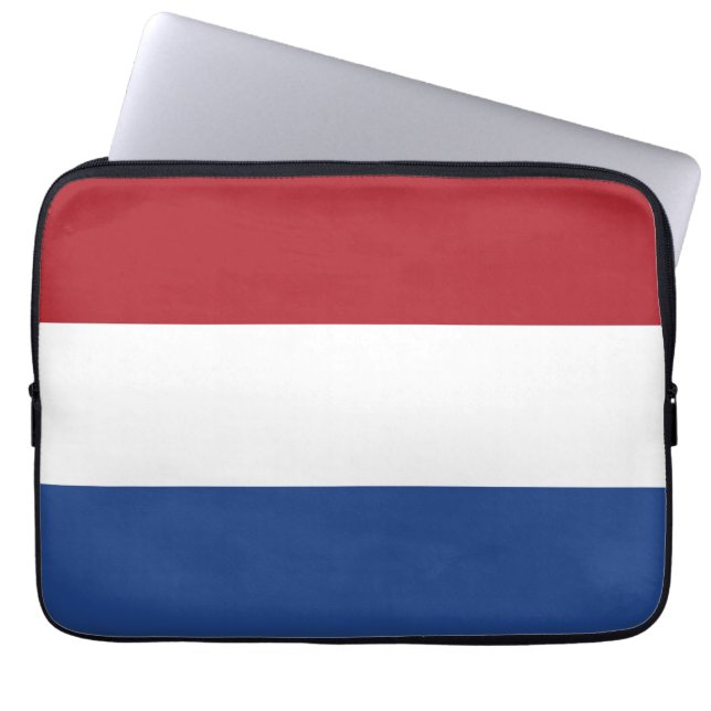 Housse Pour Ordinateur Portable Drapeau des Pays-Bas (Devant)