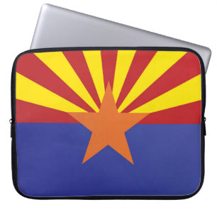 Housse Pour Ordinateur Portable Drapeau d'État de l'Arizona, États-Unis