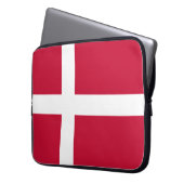 Housse Pour Ordinateur Portable Drapeau du Danemark (devant gauche)