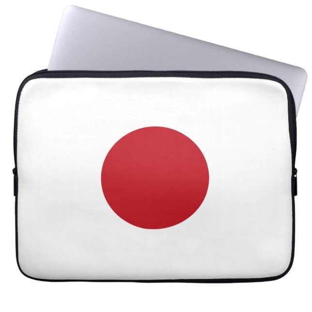 Housse Pour Ordinateur Portable Drapeau du Japon (Devant)