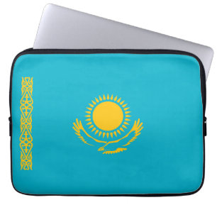 Housse Pour Ordinateur Portable Drapeau du Kazakhstan